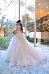 きれいなウェディングドレス姿✨